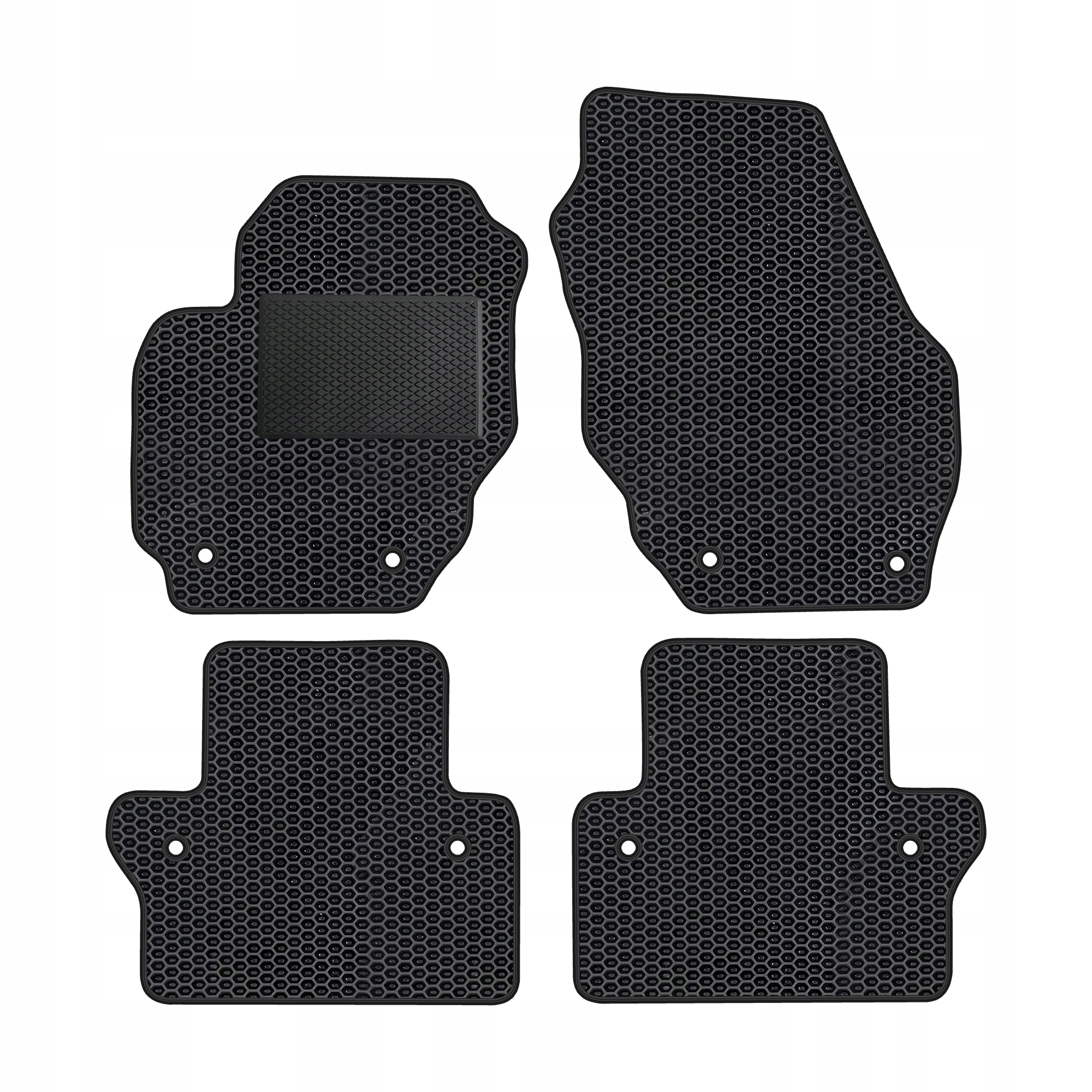 Gumové autokoberce Eva Podnožka pro Volvo V70 III 2007-2016