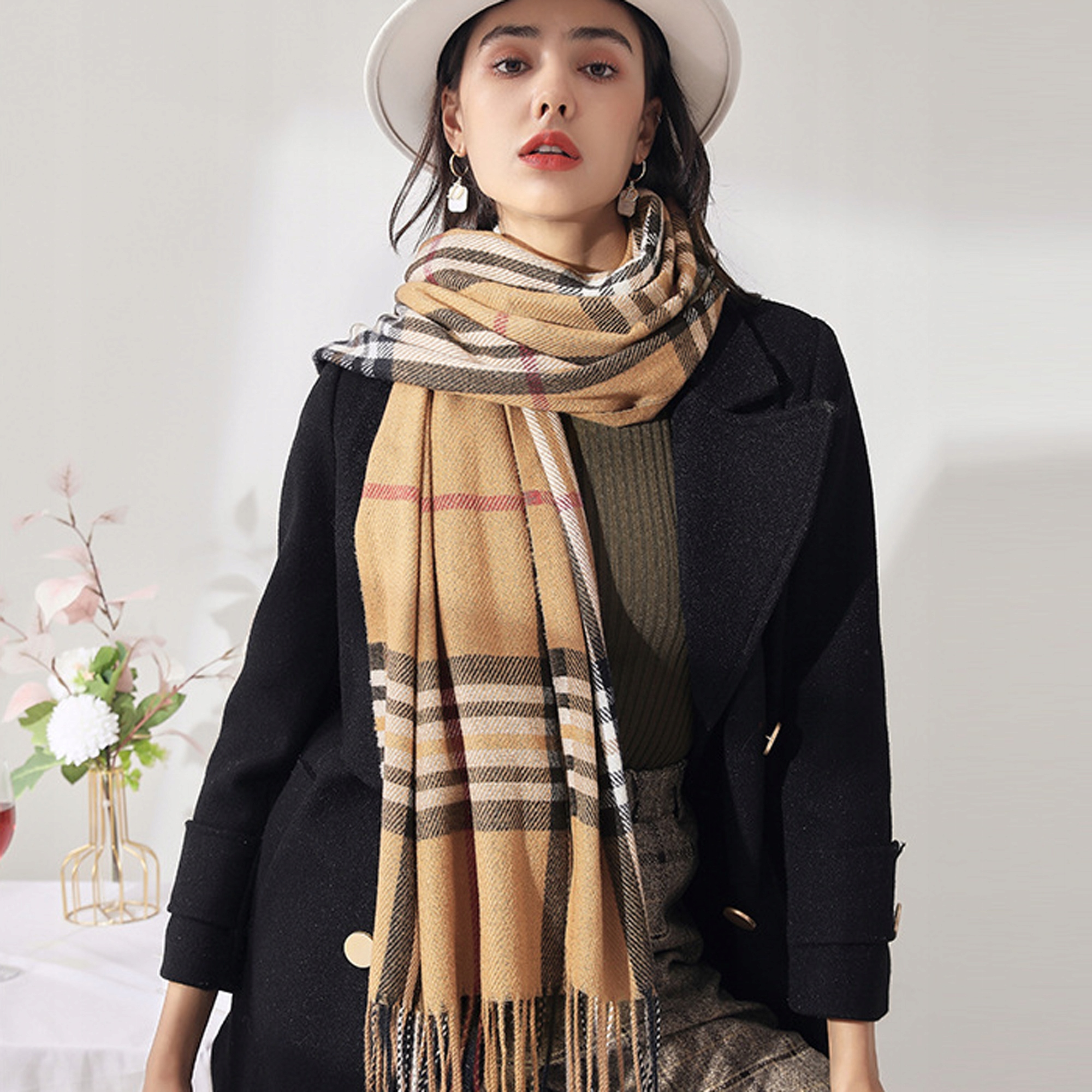 Chusta top burberry aliexpress