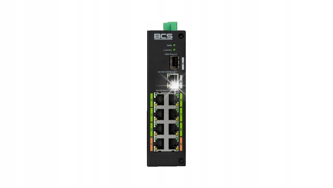Switch PoE BCS LINE BCS-L-SP08E01G-1SFP(2)