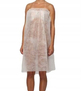 PELERYNKA PAREO TUNIKA KOSMETYCZNA WŁÓKNINA 10 SZT