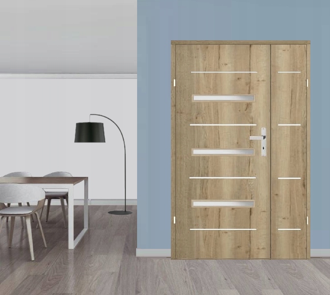 DRZWI DWUSKRZYDŁOWE ASTERIA DOSTAWKA Szerokość drzwi 110 cm