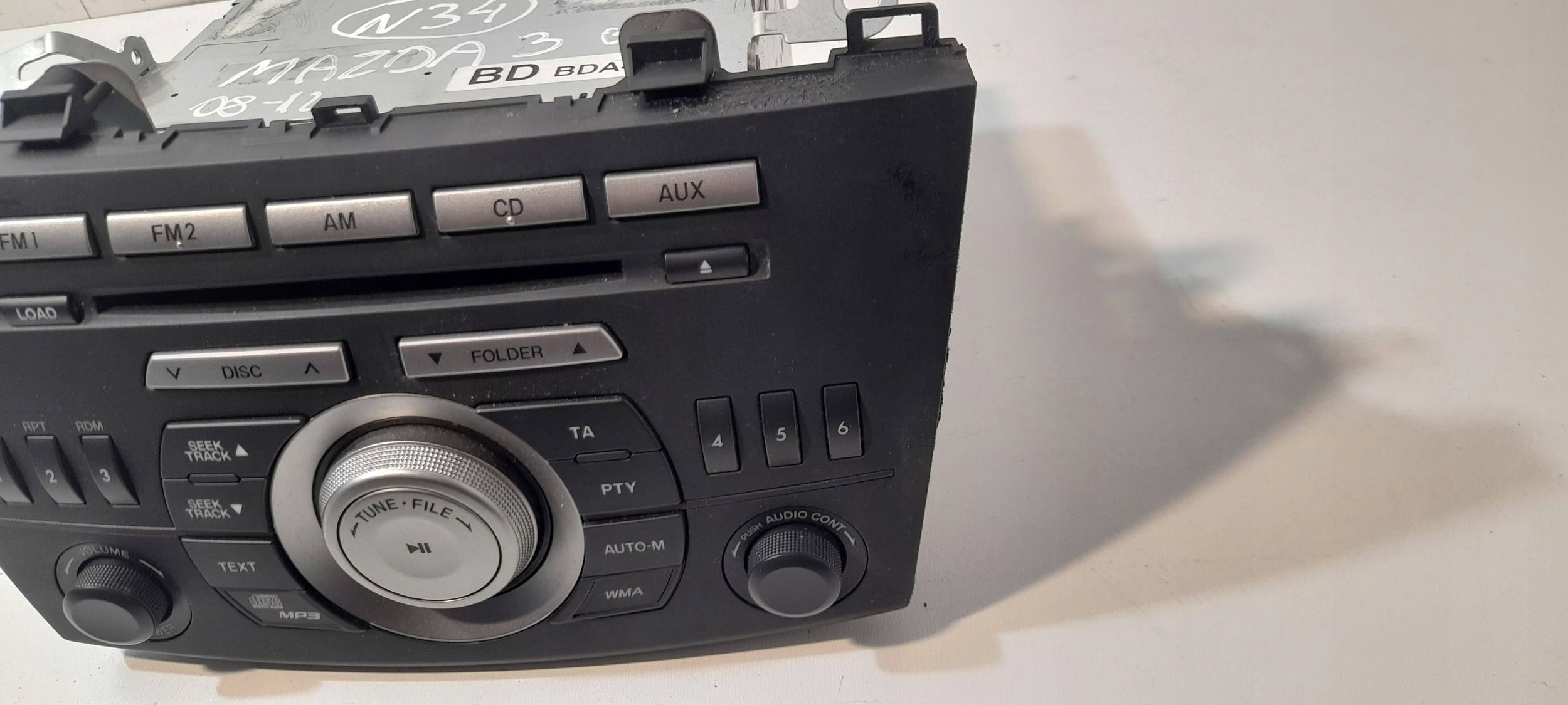 Mazda 3 BL Radio / CD BDBDA4 (N34)
