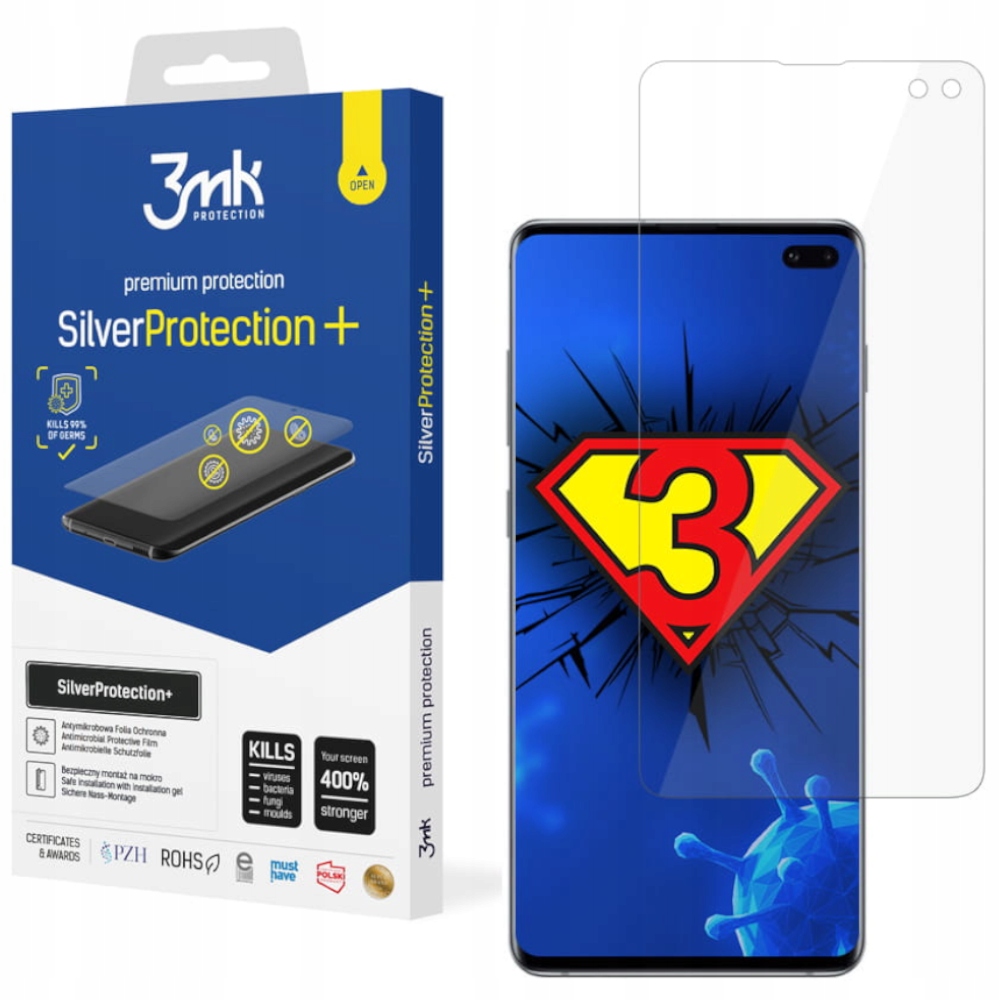 

Folia Ochronna Na Telefon Samsung S10+ Plus 3MK
