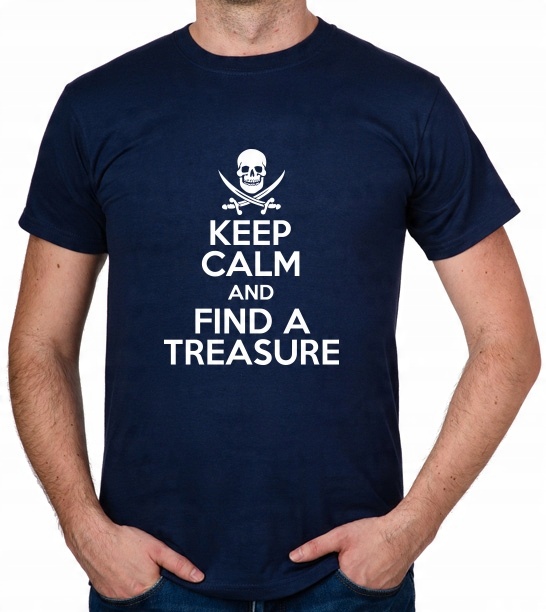 

koszulka Keep Calm And Find A Treasure prezent