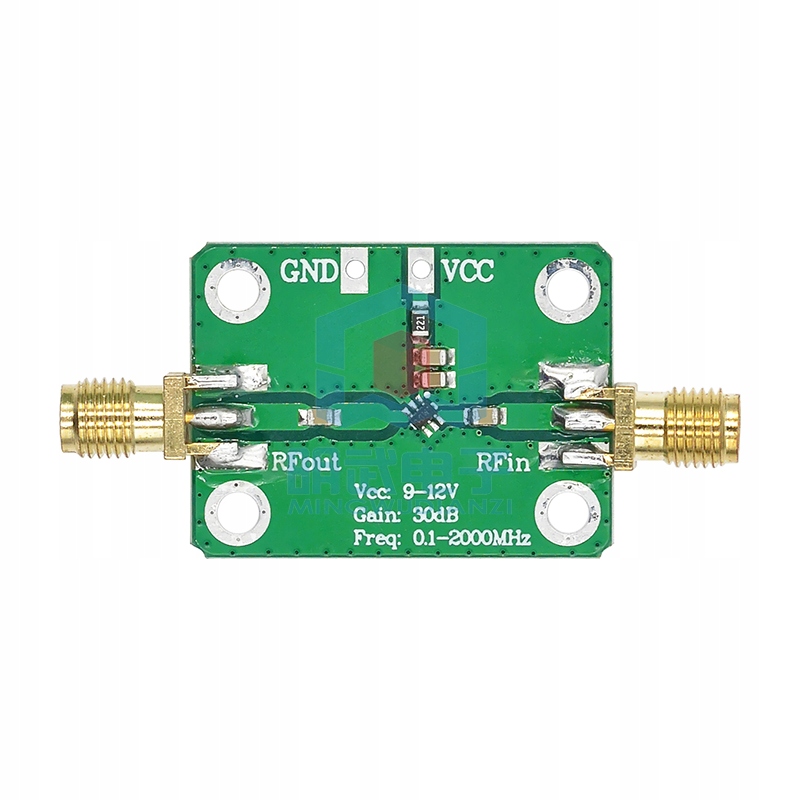 0.1-2000 MHz Wzmacniacz szerokopasmowy RF 30dB