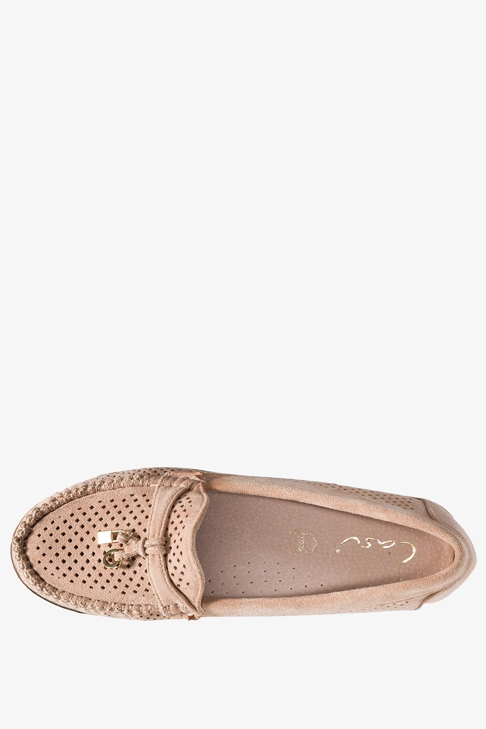 MOKASYNY PÓŁBUTY WSUWANE AŻUROWE DAMSKIE NA PLATFORMIE LEKKIE WYGODNE r 39 Rozmiar 39