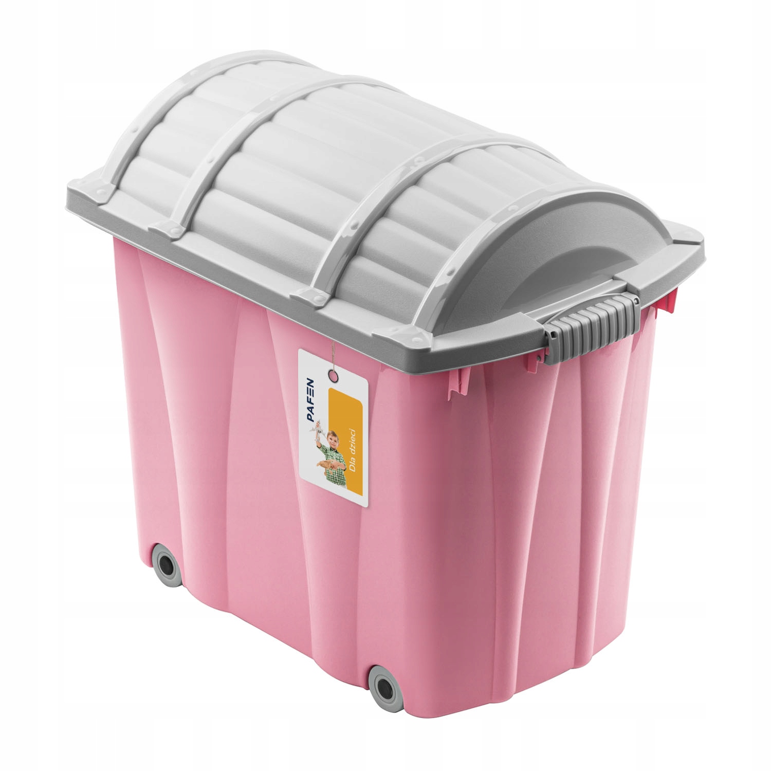 

Pojemnik na zabawki z wypukłą pokrywą Pirat-Box XL