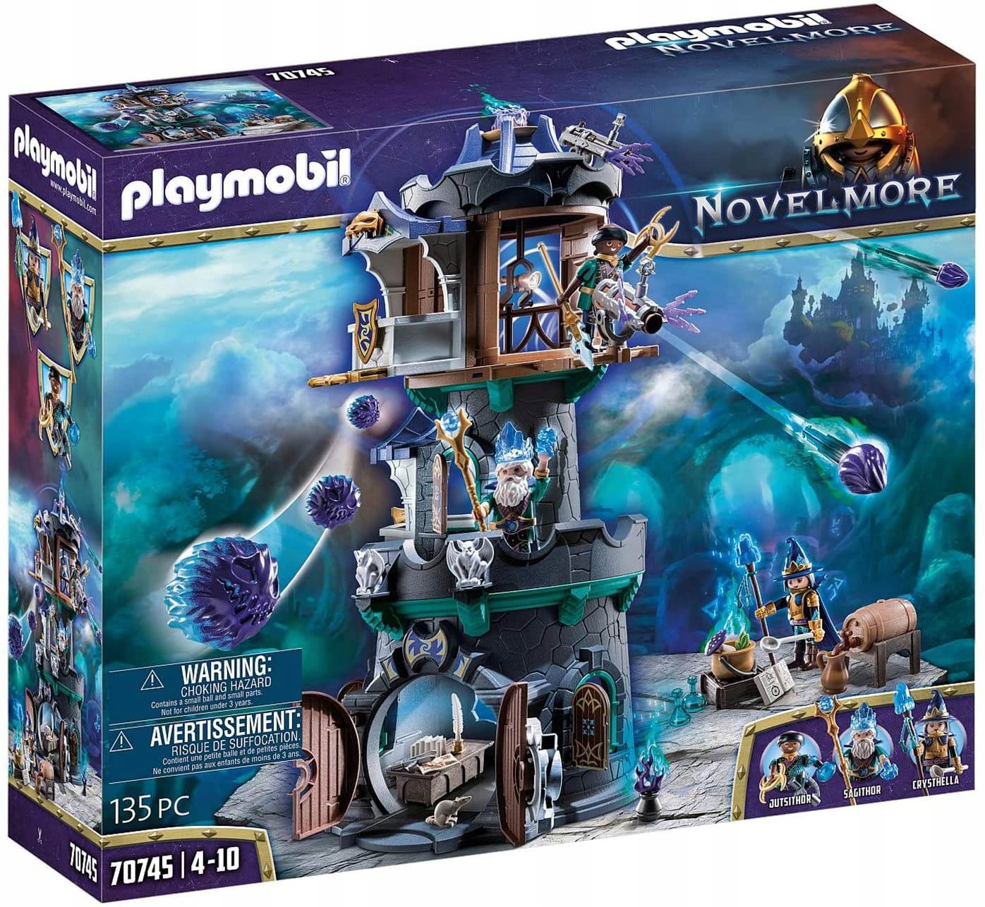 

Playmobil 70745 Novelmore Wieża Czarodzieja