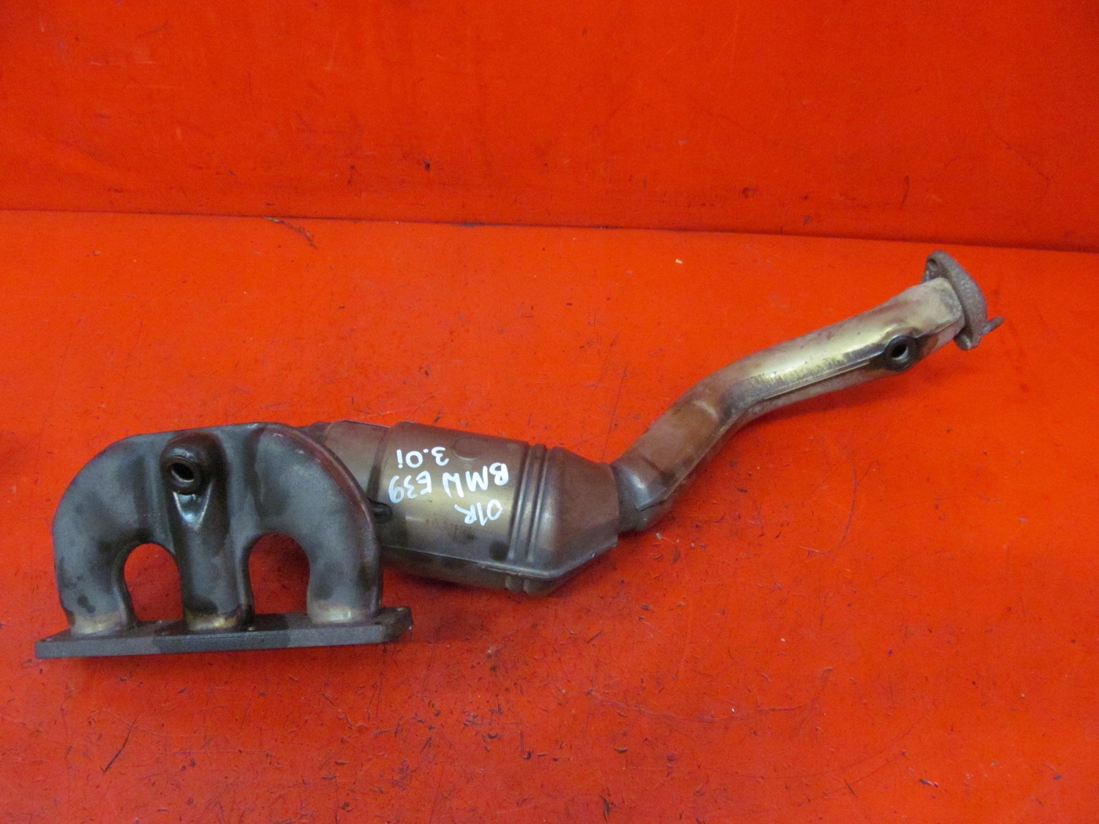 BMW 5 E39 LCI 3.0 and M54B30 catalyst header pipe 7510379 1840-7514494