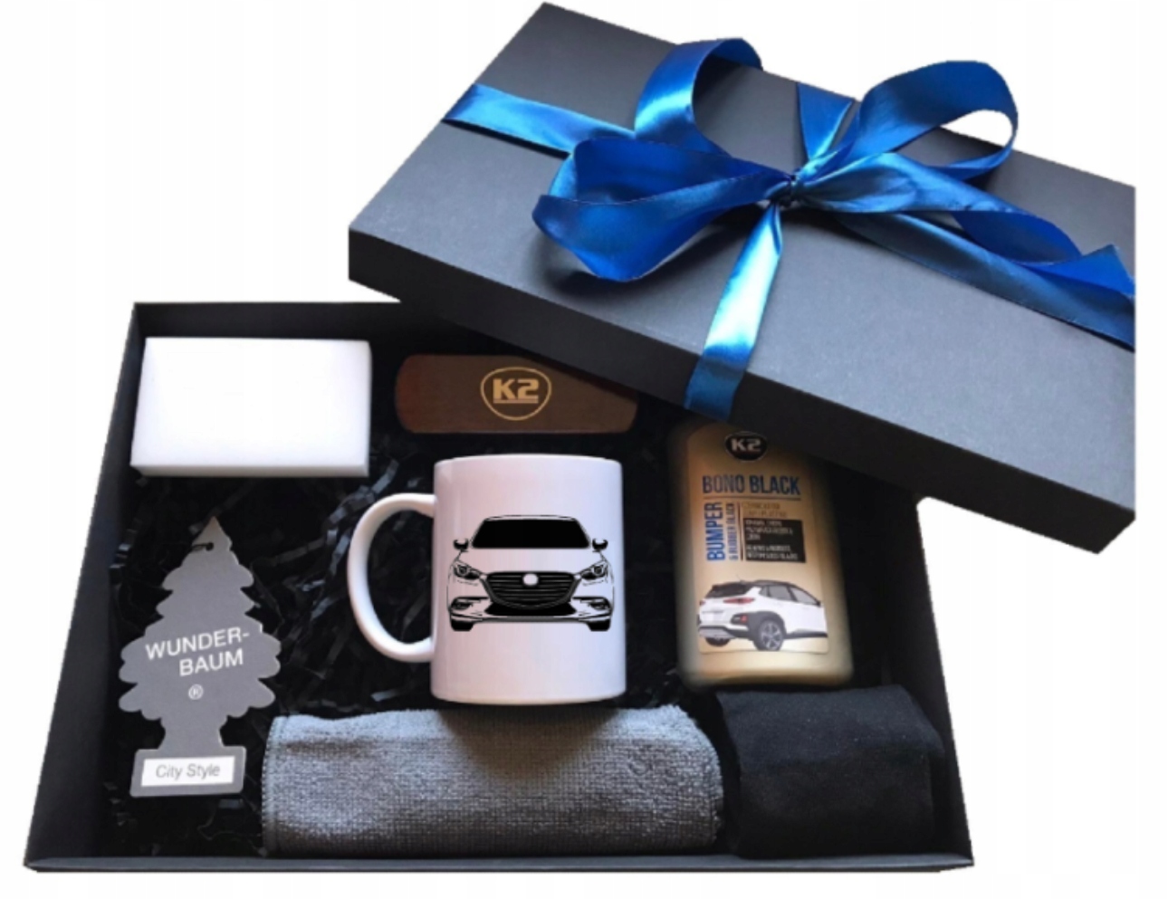 dárek box hrnek pro řidiče auta Mazda sada k narozeninám pro něj