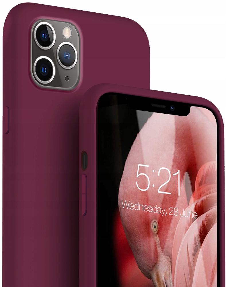 

Etui do iPhone 11 Pro Case Silicone Szkło 9H