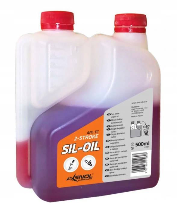 

Sil Oil Olej Mieszanki Dwusuw Dwusuwowych 2T 500ml