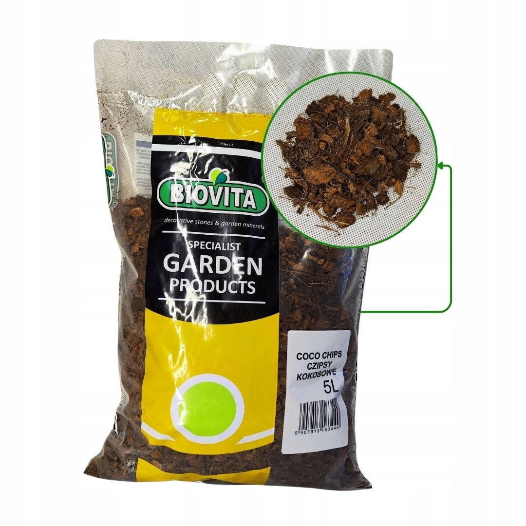 Podłoże kokosowe do roślin Coco Chips 5l