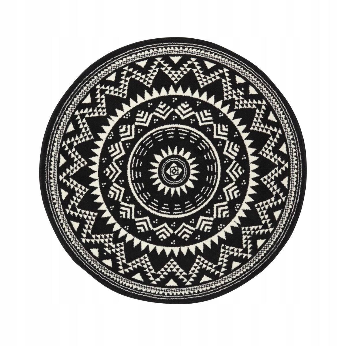 140x140 (průměr) kruh Kusový koberec Celebration 103441 Valencia Black