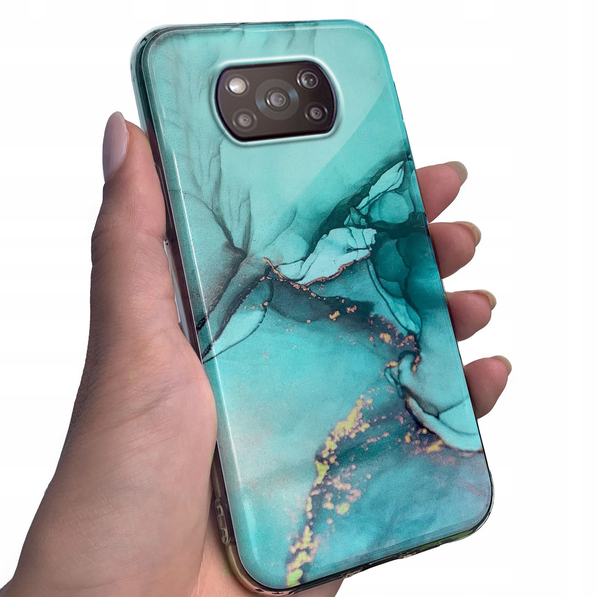 

Grube etui do Xiaomi Poco X3 X3 Pro szkło 9H