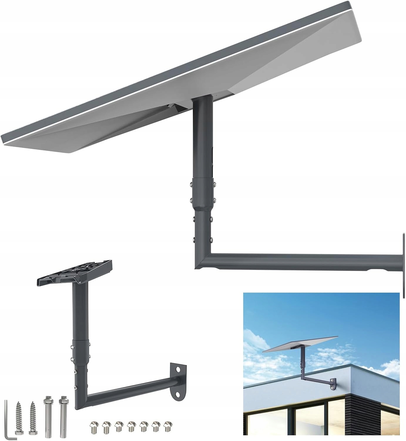 Montážní Držák Starlink Standard GEN.3 Komplet Stěna Hliník Silný