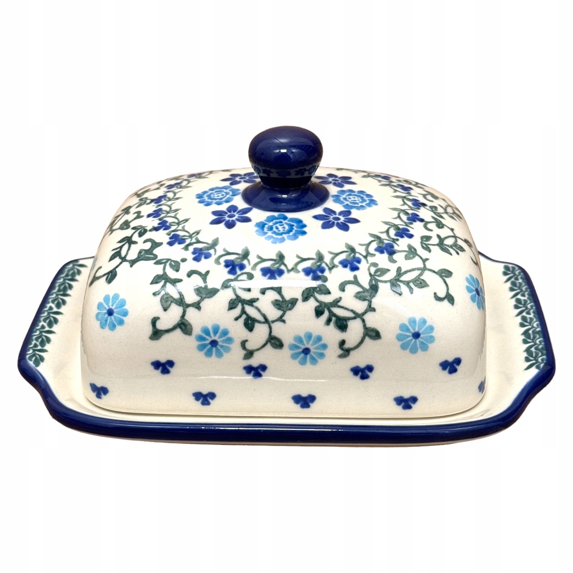 Máslenka velká dek. 3209 Keramika Bolesławiec