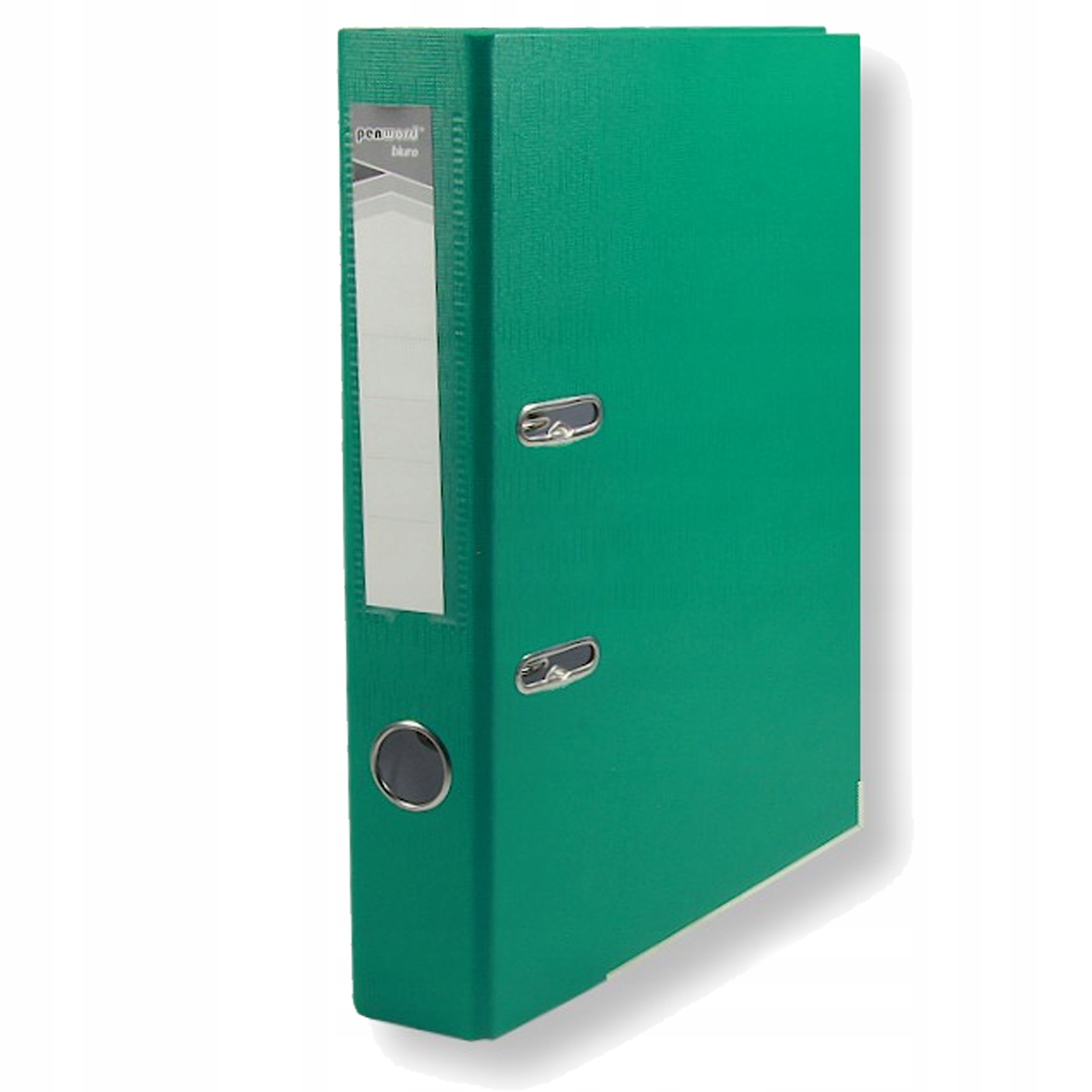 SEGREGATOR Z OKUCIEM A4 5cm ZIELONY PENWORD