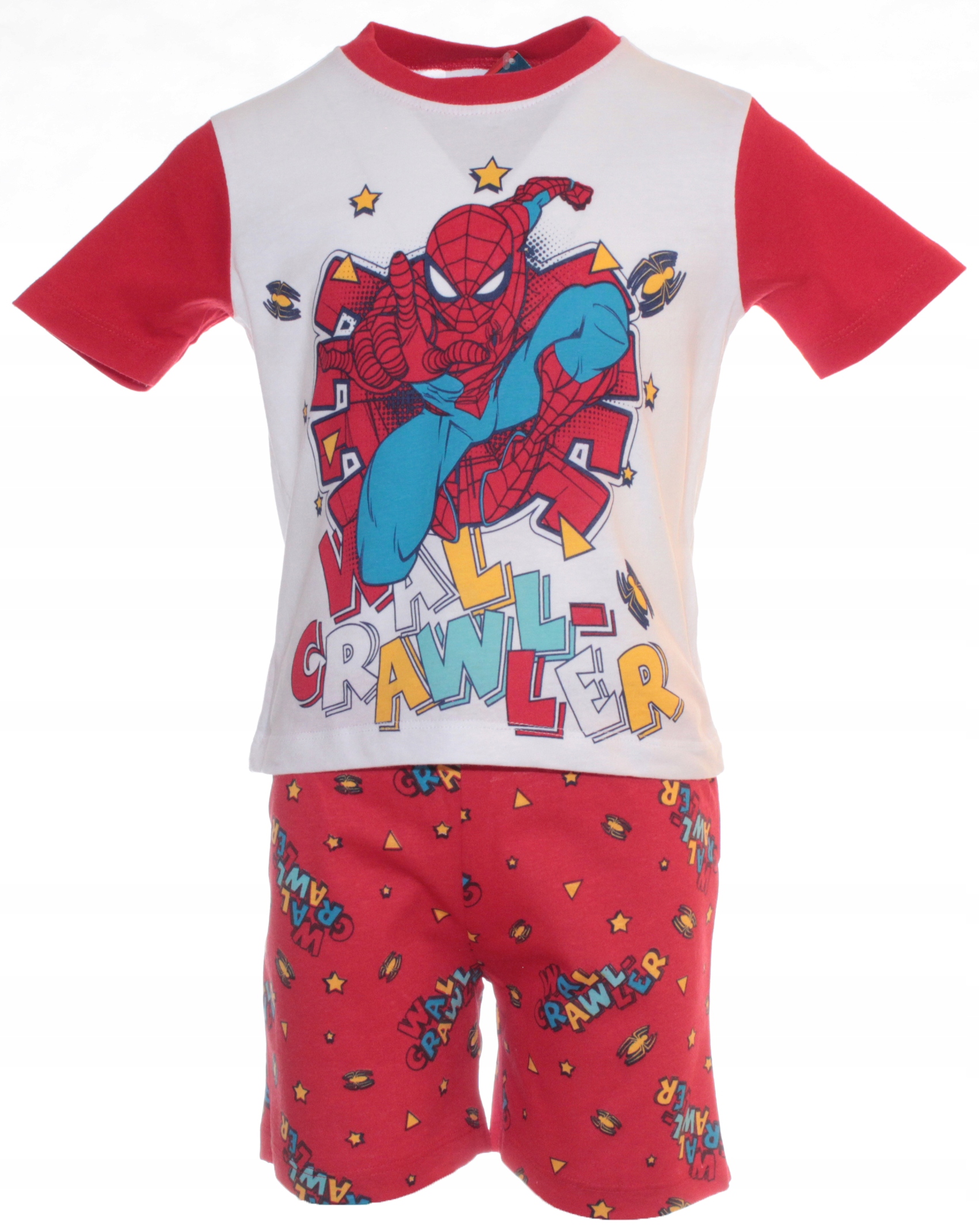 

Spider-man Komplet Piżama koszulka spodenki 128