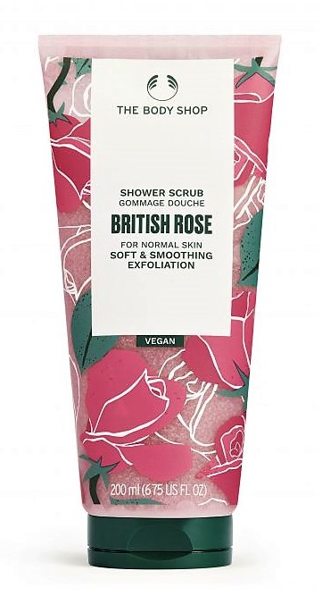 British Rose Shower Scrub Róża Brytyjska Peeling w żelu