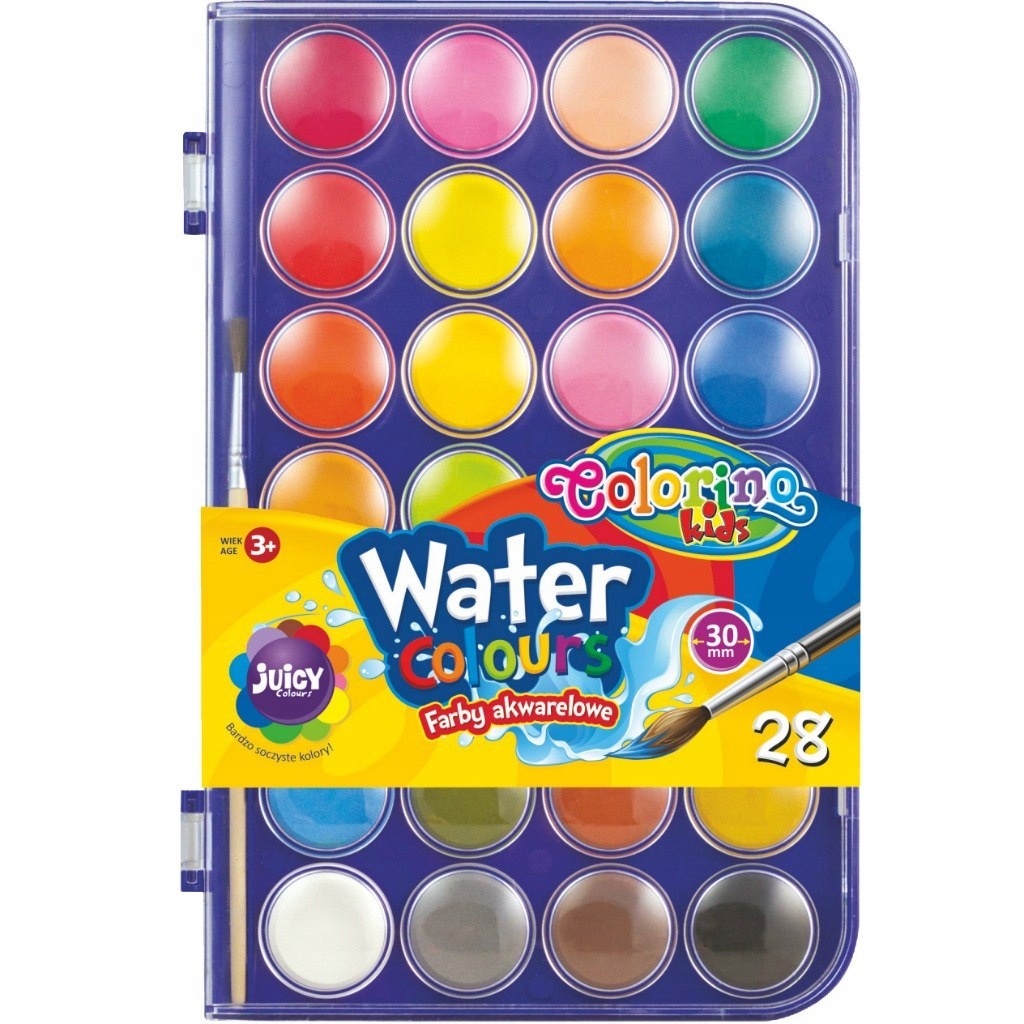

Colorino Farby Akwarelowe pędzelek