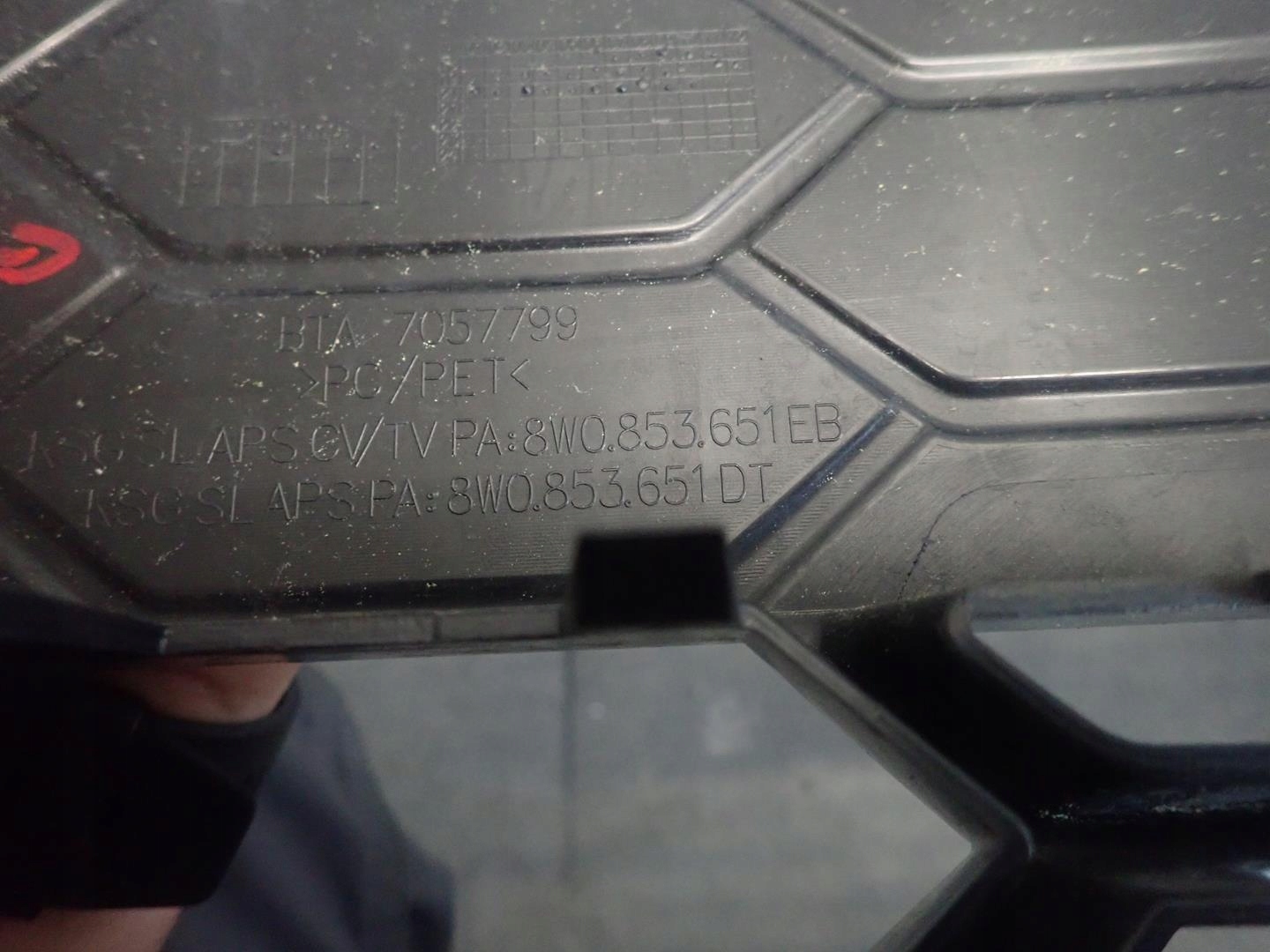 Grill AUDI A4 S4 B9 LIFT 2019- S-LINE 8W0853651EB