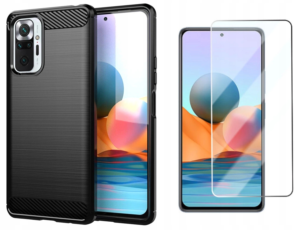 

Etui Karbon Tpu do Xiaomi Redmi Note 10 Pro +szkło