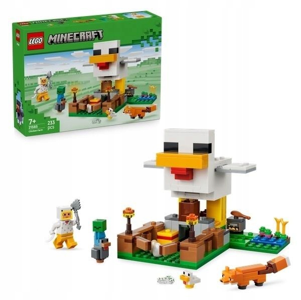 Lego(r) Minecraft 21585 Farma Kuřat