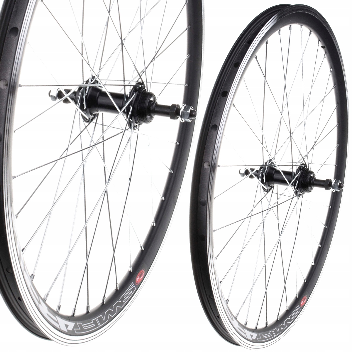 KOŁO ROWEROWE TYLNE NA WOLNOBIEG OBRĘCZ STOŻEK WZMACNIANA 24"