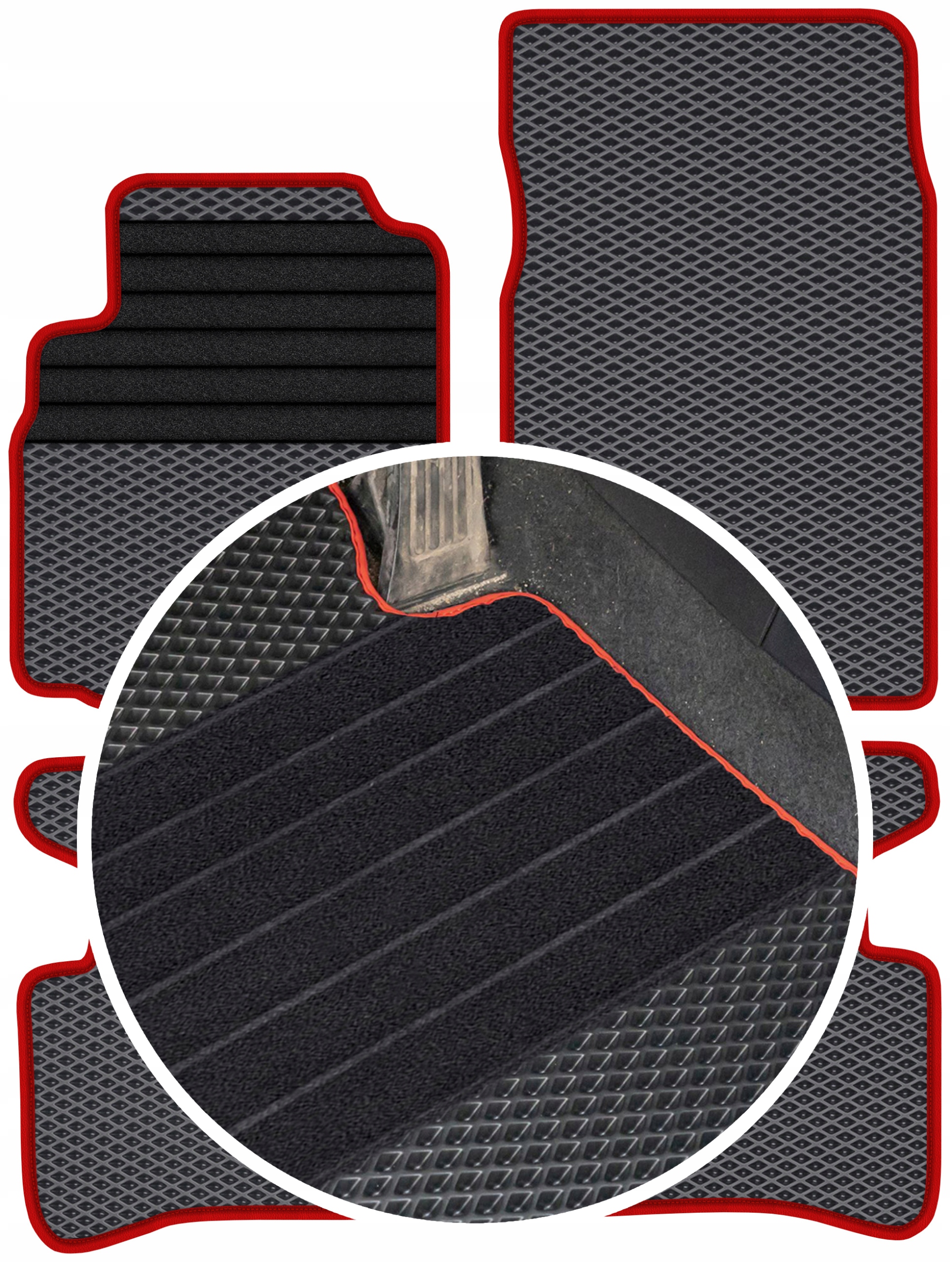 Toyota Yaris I Hb 5D 1999-2005 Gumové rohože do auta Eva Eternity