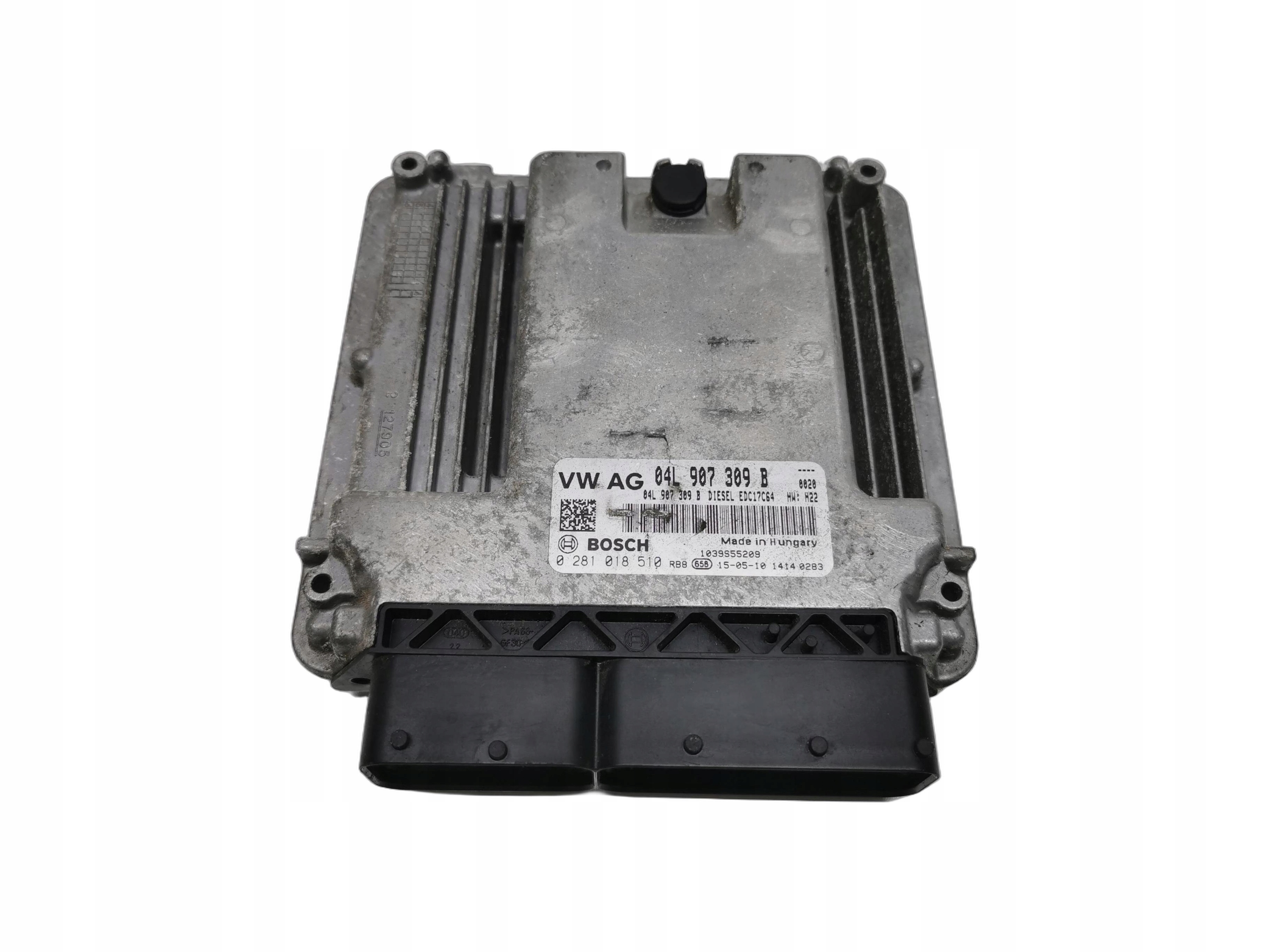computer control unit of the engine SKODA OCTAVIA III 1.6 TDI CLH 04L907309B