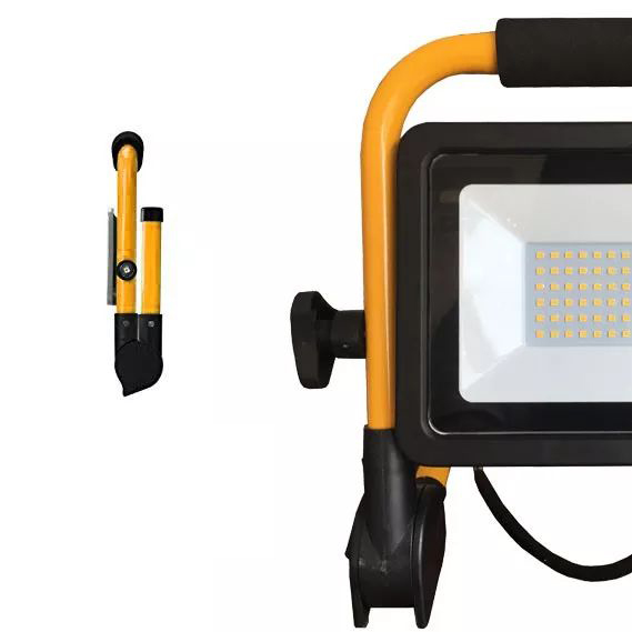 Lampa Halogen LED Naświetlacz Roboczy Rączka 50W Jasność 4000 lm