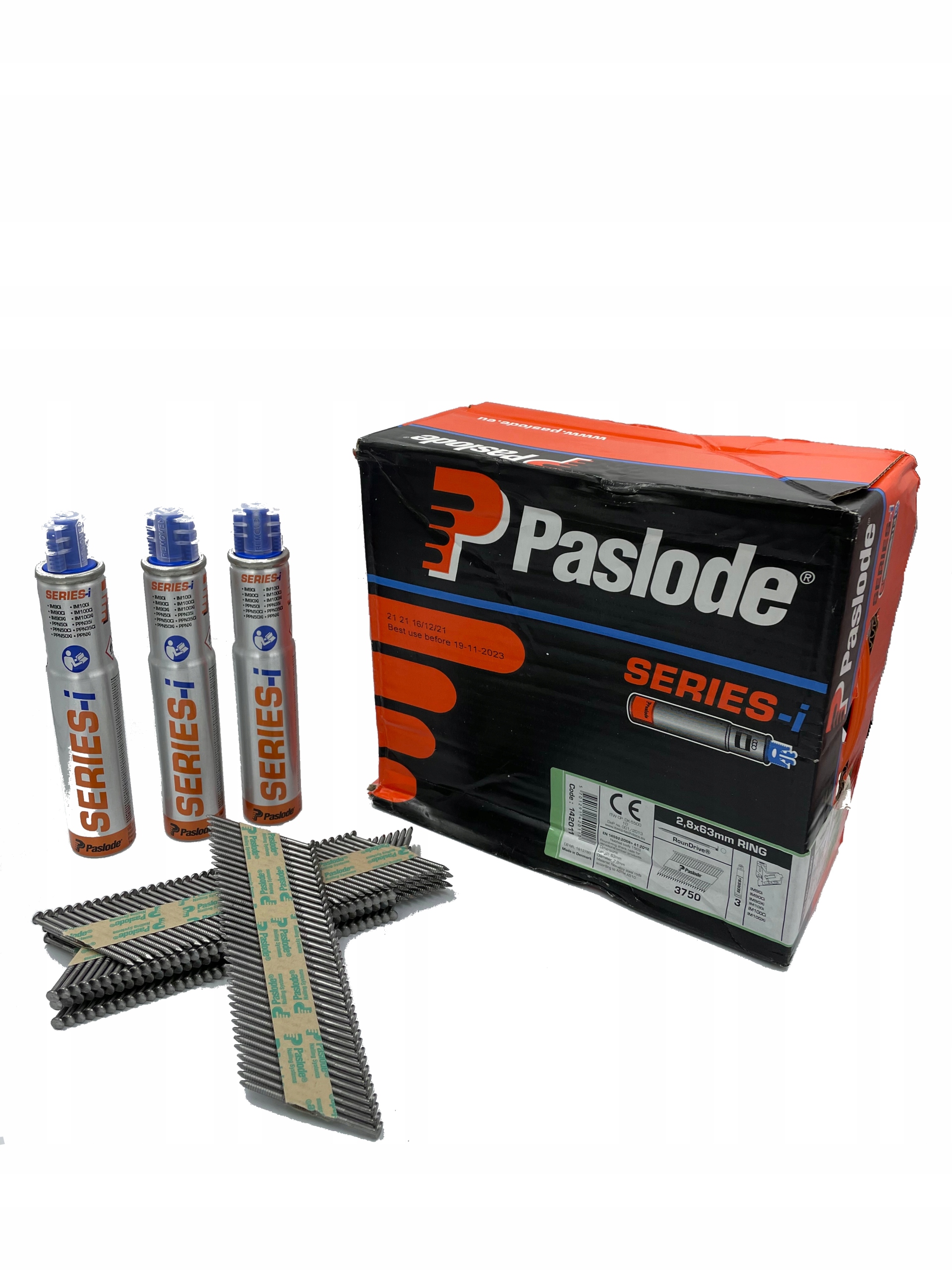 Pack 1250 Pointes Crantées IM90I Inox A2 SPIT - 2.8 X 55 M - 142080