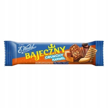 Levně Wedel Tyčinka Báječný Crunchy Karamel 40 G