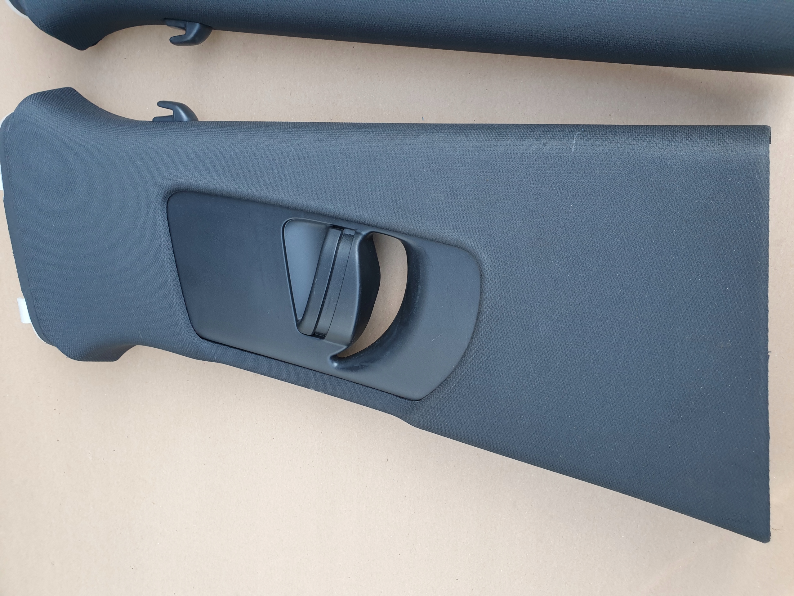 cover side SLUPKA B right upper AUDI Q5 8R S-LINE black OE