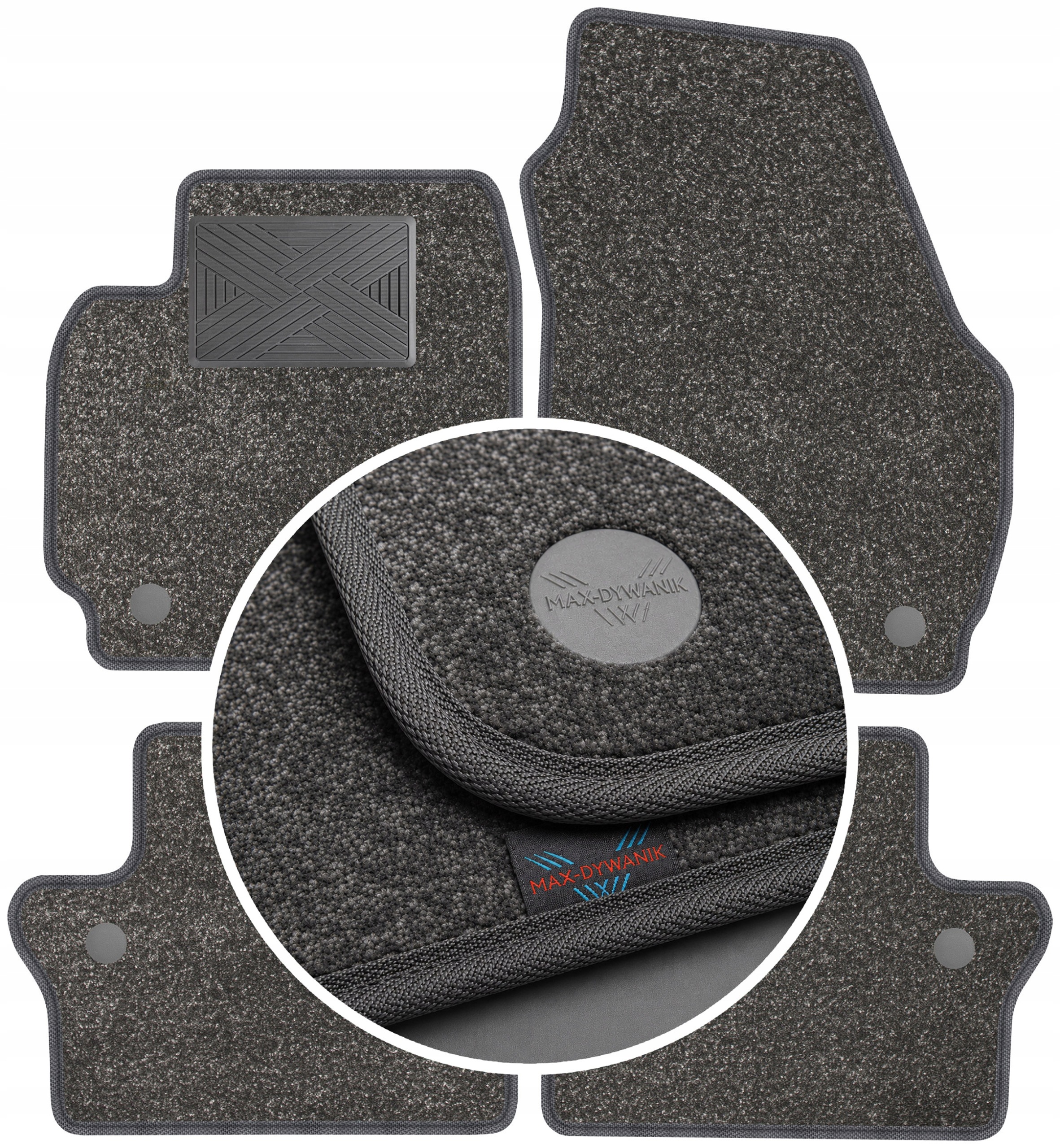 Volvo XC70 II 2007-2016 Koberce do auta Perl-Line 12 mm