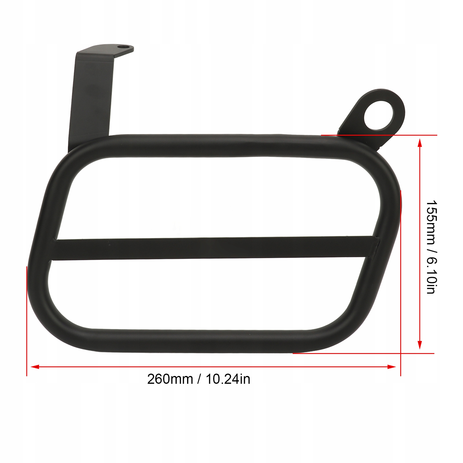 wkv-MOTORCYCLE SIDE RACK EXTRA STORAGE SPACE Producent bez marki