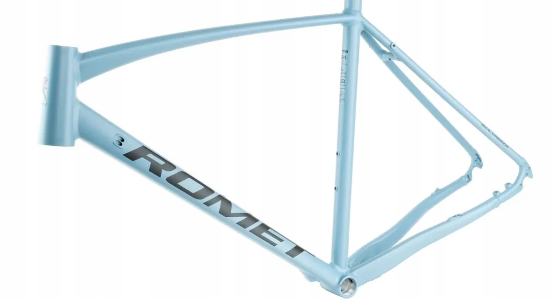 Hliníkový gravelový rám Romet Aspre A1 modrý, velikost 54 cm (L) 2024