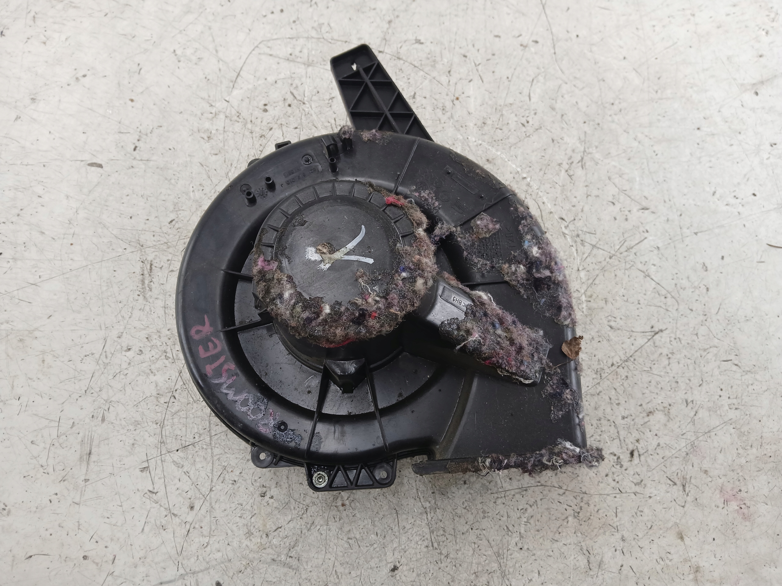 SKODA ROOMSTER FABIA II heating air conditioning devices