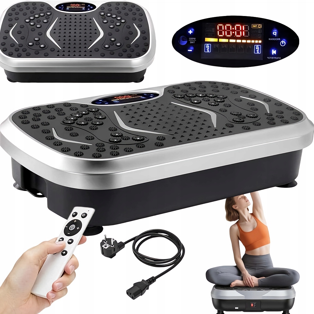 Platforma Pro Vibrační Cvičení S Nastavitelnou Intenzitou 1-99, Kompaktní