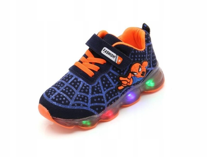 

Buty z podświetleniem Led Spiderman roz 24 (I051)
