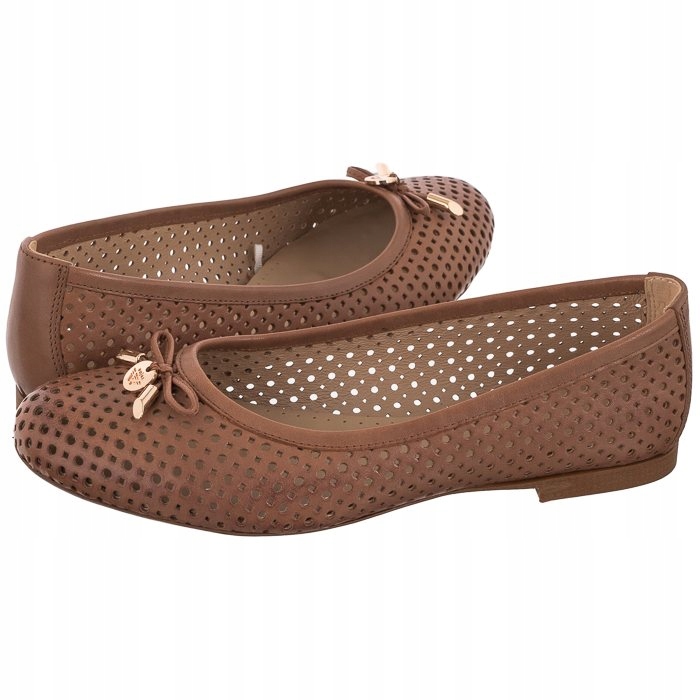 

Buty Damskie Baleriny Wojas Brązowe 44006-52