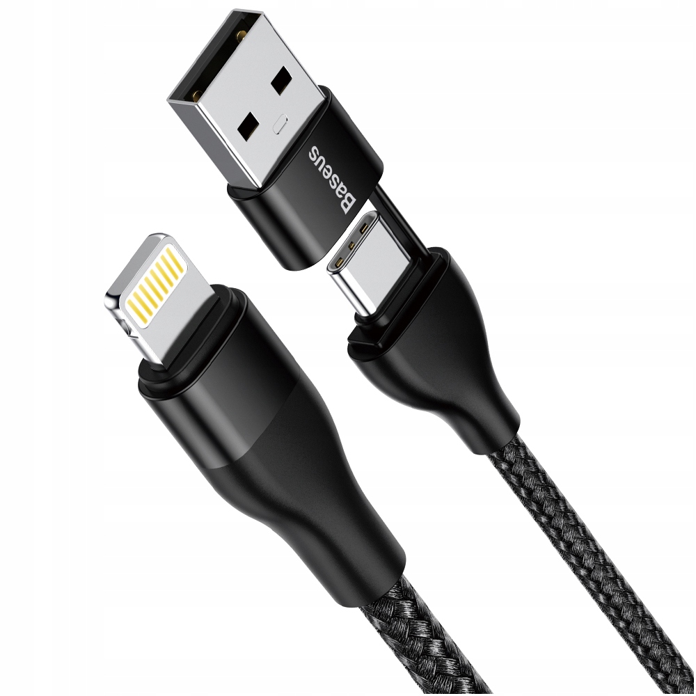 

Baseus Kabel 2w1 Usb-c Lightning do iPhone Pd 18W