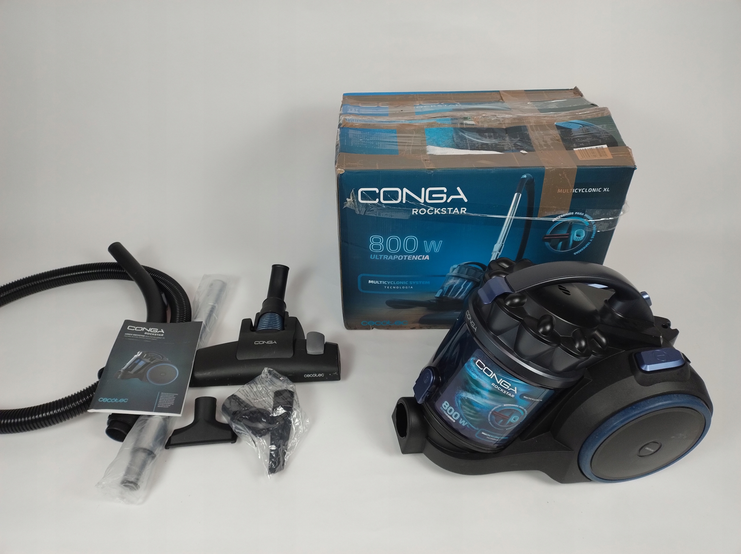 Odkurzacz bezworkowy Cecotec Conga Rockstar 2700 Vital/OPIS Model Conga Rockstar 2700 Vital