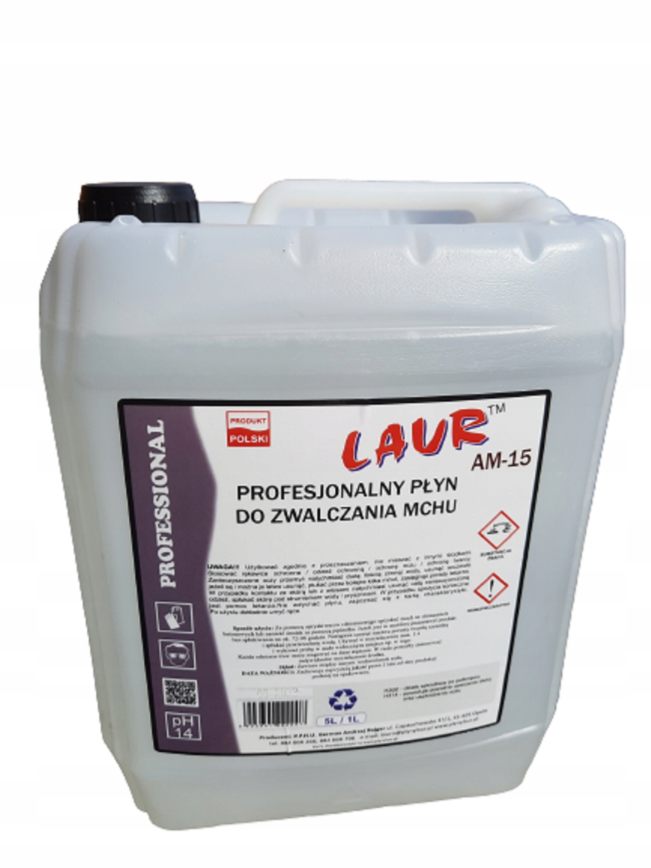 

Anty Mech AM-15 Zwalczanie Mchu Laur 1X5L