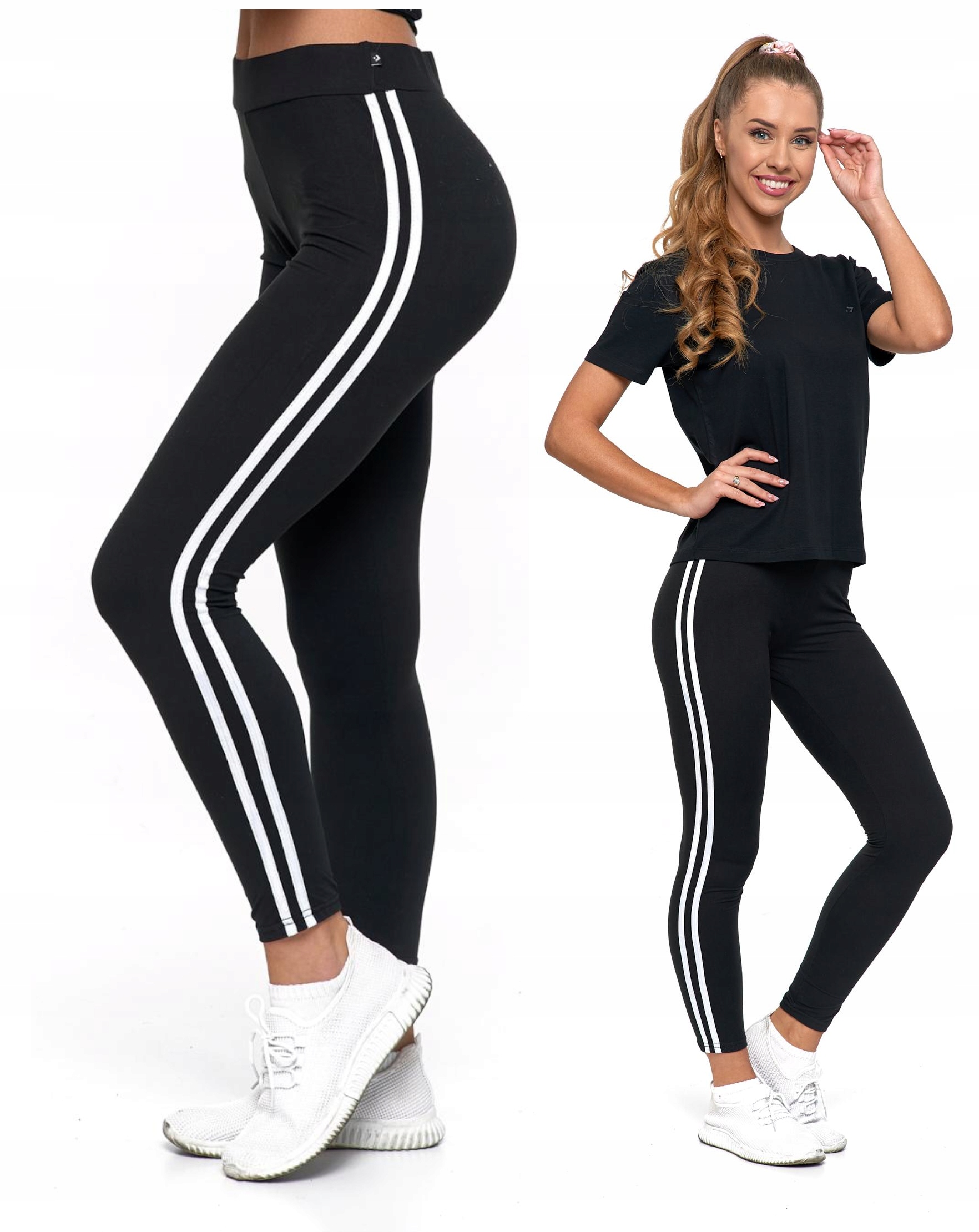 

Moraj Legginsy z Wysokim Stanem Kryjące L/XL