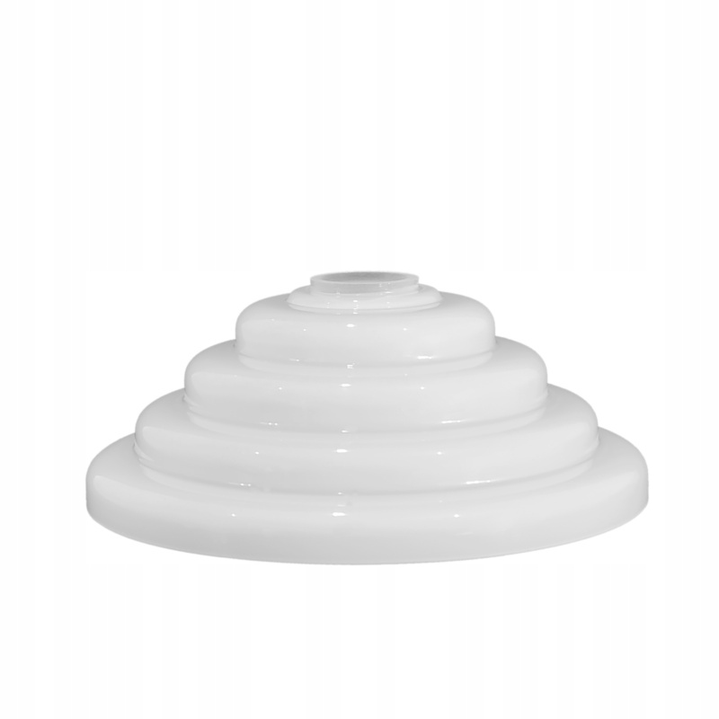 Stínidlo 49050 – z bílého lesklého skla – průměr 27 cm E27