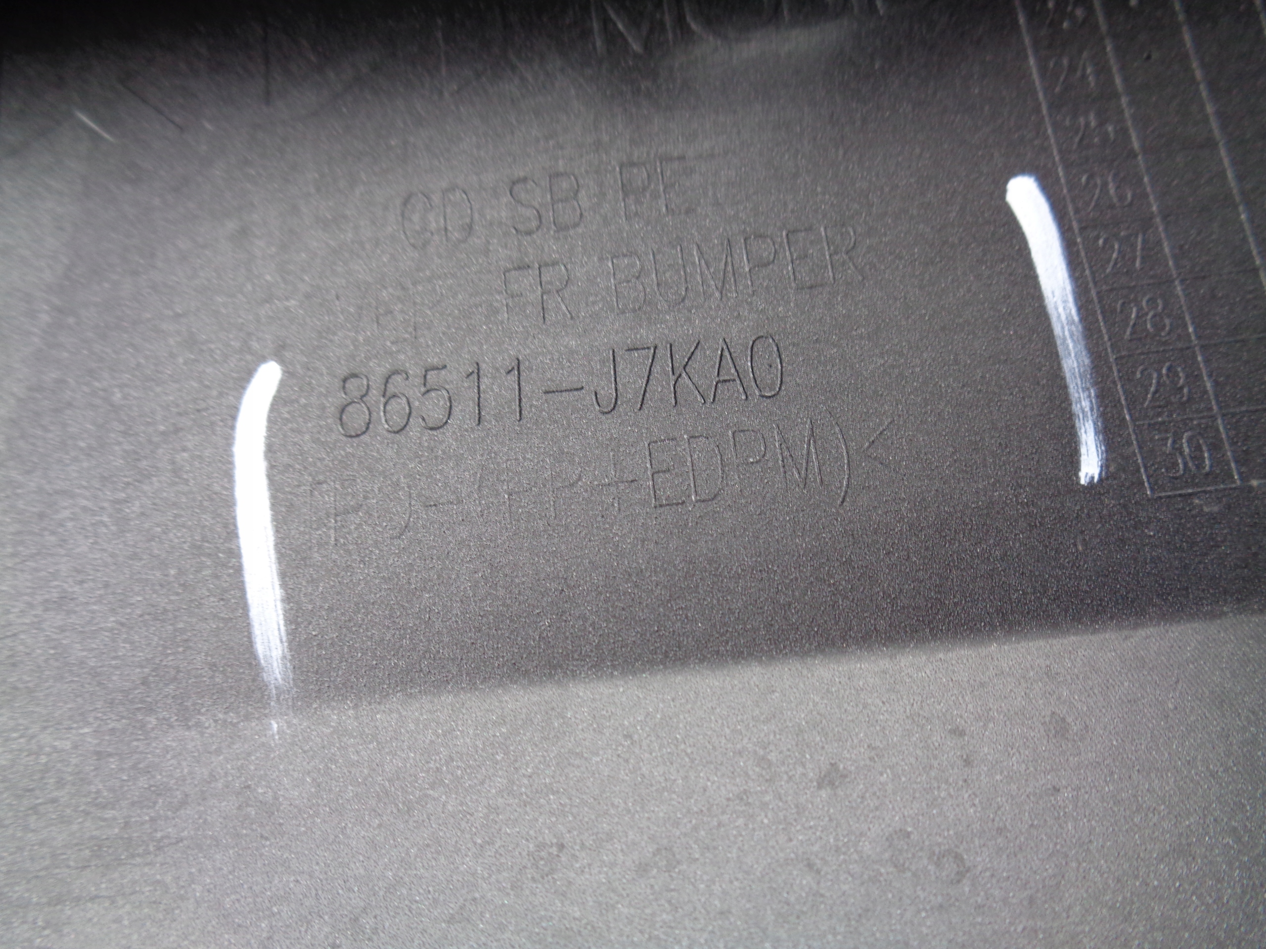 front bumper KIA CEED III 21- LIFT GT-LINE NR 43977