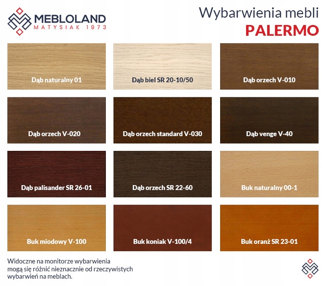 Regał Palermo SP-R44 Dąb bielony 2x50 MEBLOLAND Kolekcja Palermo