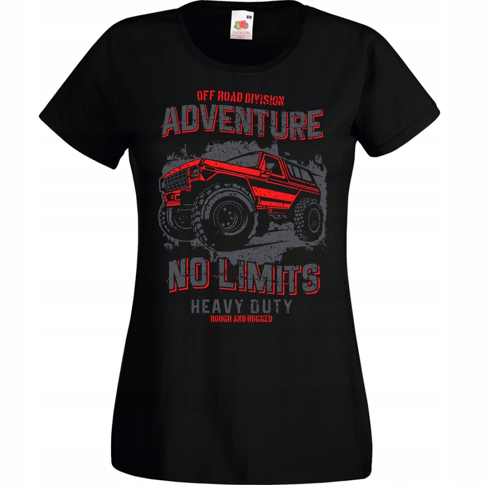 

Koszulka jeep samochód auto off road S czarna